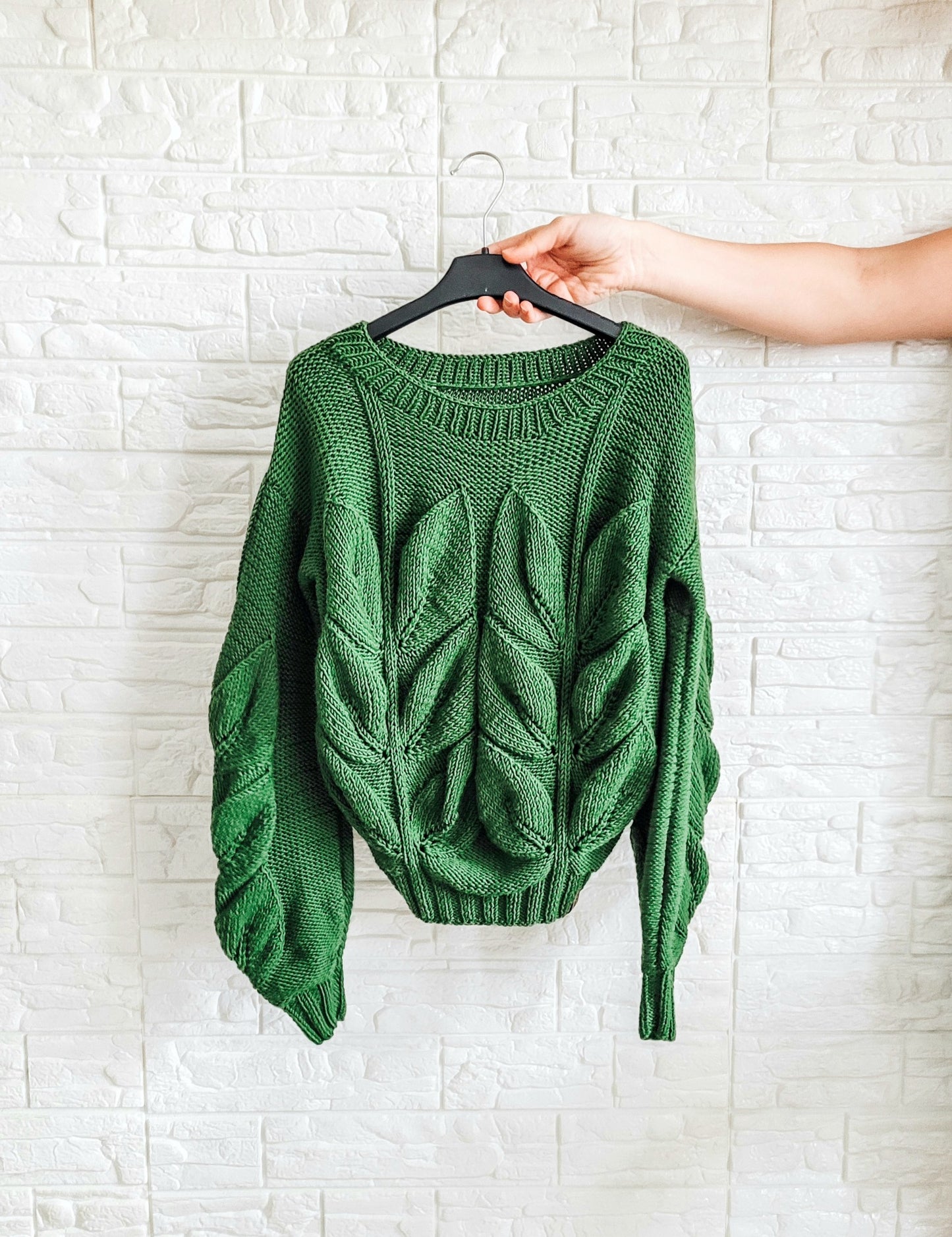 Between Trees Sweater wzór dziewiarski – produkt cyfrowy